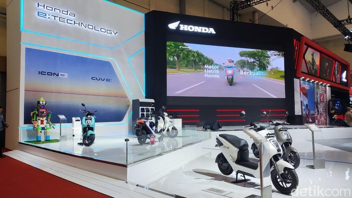 Booth Honda di IMOS 2024.