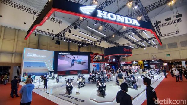 Booth Honda di IMOS 2024.