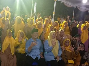 Iqbal-Dinda Sesumbar Mudah Minta Bantuan Prabowo jika Menang Pilgub NTB