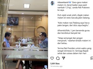 Pertemuan RK dengan Prabowo dan Jokowi Berselang Sehari