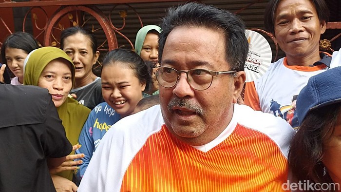 Cawagub Jakarta nomor urut 3, Rano Karno (Diah/detikcom).