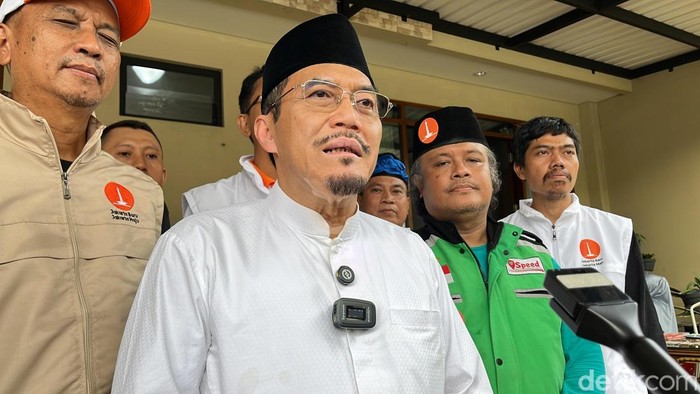 Cawagub nomor urut 1, Suswono (Rifka/detikcom).