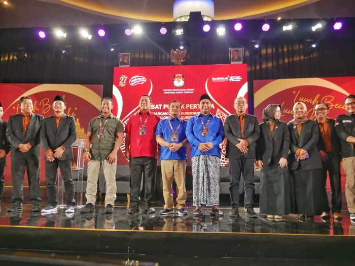 Debat Perdana Pilgub Jateng