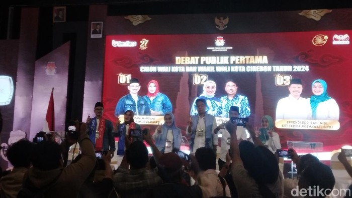 Debat Pilwalkot Cirebon 2024.