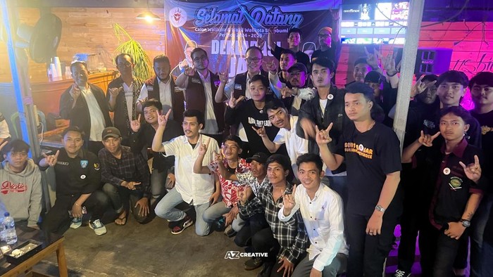 Dukungan milenial dan Gen Z untuk Ayep Zaki dan Bobby Maulana di Pilwalkot Sukabumi.