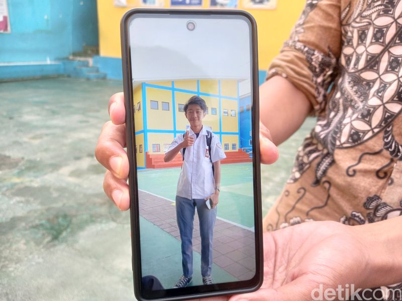 Foto Kaisar pelajar asal Sumedang yang tenggelam di Bali.