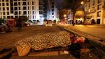 Hindari Perang, Warga Lebanon Tidur di Alun-alun