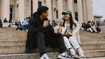 Intip Serunya Febby Rastanty Saat Ngopi hingga Makan Es Krim