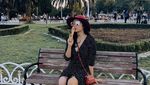 Intip Serunya Febby Rastanty Saat Ngopi hingga Makan Es Krim