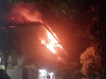 Kebakaran di Gedung Polda Gorontalo, Asap Hitam Tebal Membubung