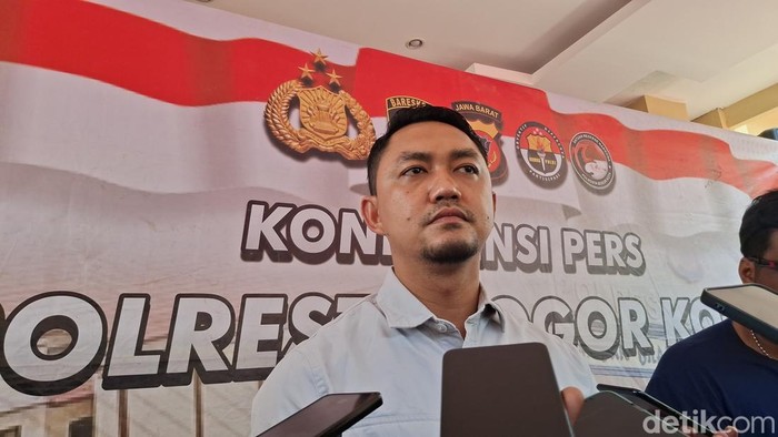 Kasat Reskrim Polresta Bogor Kota AKP Aji Riznaldi (Sholihin/detikcom).