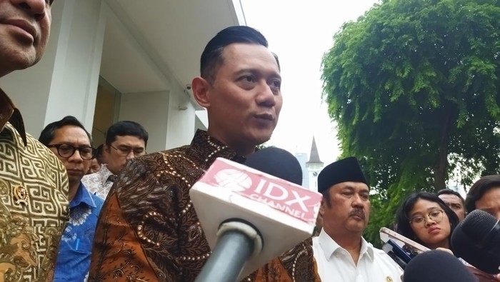 Menko AHY bertemu Kepala Bappenas