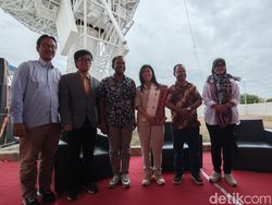 Momen Menkomdigi Meutya Hafid Pantau Progress Internet Satria-1