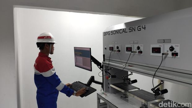 Operasi Off Take Station Demang Lebar Daun Palembang