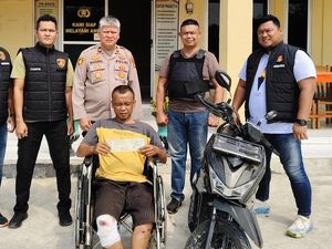 Coba Kabur Saat Hendak Ditangkap, Begal Bersenpi di Muratara Ditembak