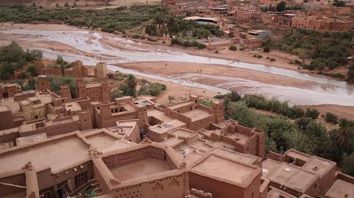 Pesona Warisan Dunia UNESCO di Gurun Sahara A view of Ksar of Ait Ben Haddou, a UNESCO World Heritage site, in Morocco, October 23, 2024. REUTERS/Stelios Misinas