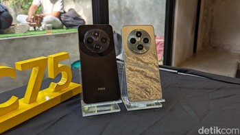 Ponsel ini ditenagai chipset MediaTek Helio G81-Ultra yang diklaim bisa mencatat skor di atas 270.000 di AnTuTu. Foto: Virgina Maulita Putri/detikINET