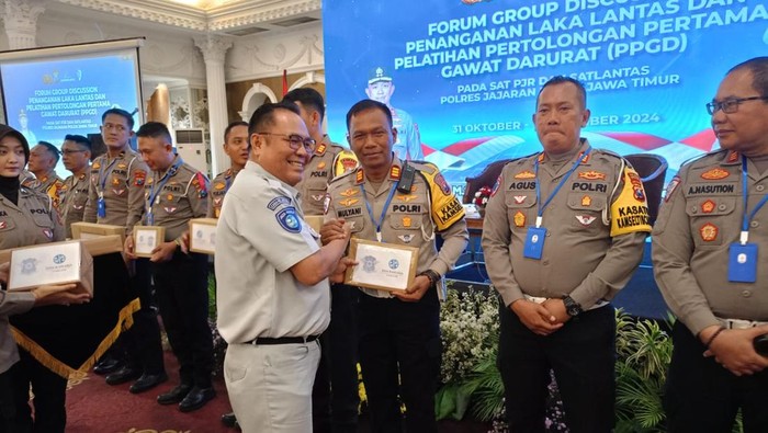 Polres Mojokerto Kota raih terbaik ketiga tekan fatalitas kecelakaanse-Jatim