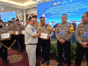 Polres Mojokerto Kota Terbaik Ketiga se-Jatim Tekan Angka Kecelakaan