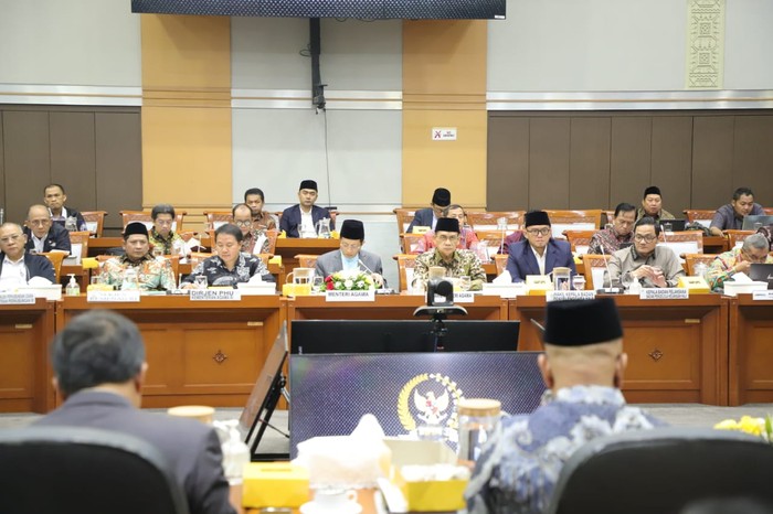 Raker Menag dengan Komisi VIII DPR RI, Rabu (30/10/2024).