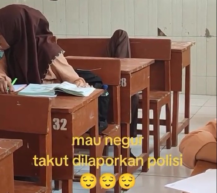 Viral guru tak mau tegur siswa tidur takut dilaporkan polisi