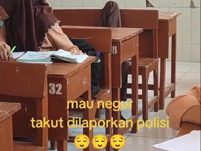 Viral guru tak mau tegur siswa tidur takut dilaporkan polisi