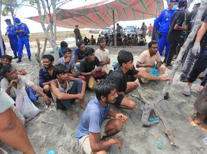 Polisi Selidiki Keberadaan Kapal Pengangkut Rohingya ke Aceh Timur