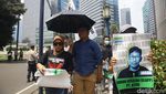 Aksi Menolak Kriminalisasi Petani Morowali
