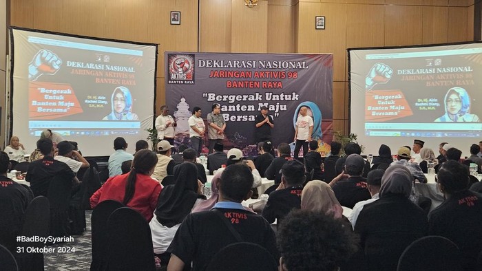 Aktivis 98 Dukung Airin-Ade di Pilkada Banten