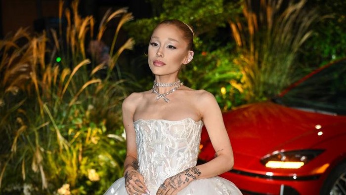 NEW YORK, NEW YORK - OCTOBER 29: Ariana Grande attends WSJ. Magazine Innovator Awards on October 29, 2024 in New York City. (Photo by Aeon/GC Images)