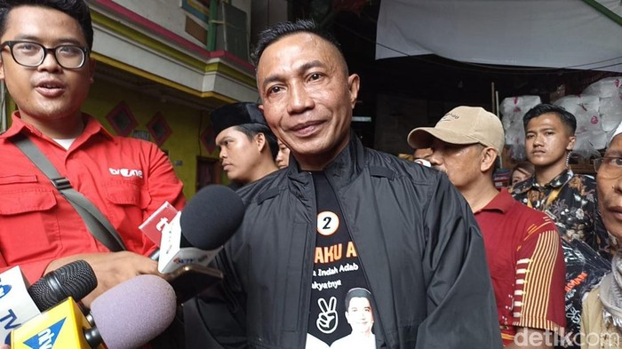Dharma Pongrekun sapa Komunitas Pedagang Kopi Keliling, Jakarta Pusat,
