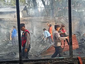 4 Rumah-Mobil di Karo Terbakar gegara Lupa Matikan Kompor, 1 Luka-luka