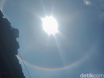 Fenomena Matahari Bercincin Muncul di Langit Bima