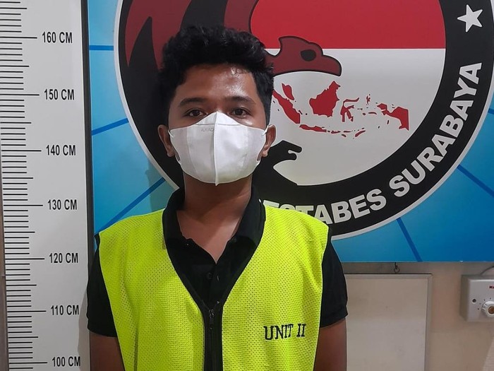 juru parkir di Surabaya jadi pengedar narkoba