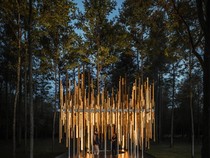 Bahan Bekas Bisa Disulap Jadi Karya Arsitektur Musikal