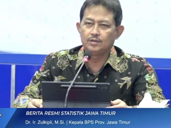 Kepala BPS Jatim Dr. Ir. Zulkipli