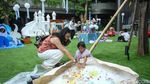 Keseruan Anak-anak Bermain di Urban Forest Jaksel