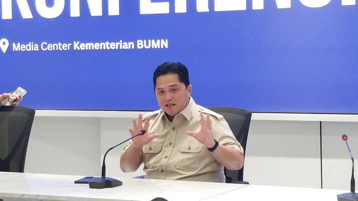 Menteri BUMN Erick Thohir.