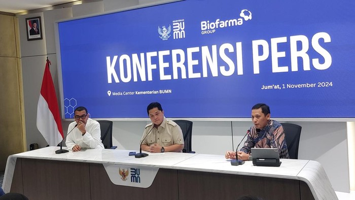 Menteri BUMN Erick Thohir.