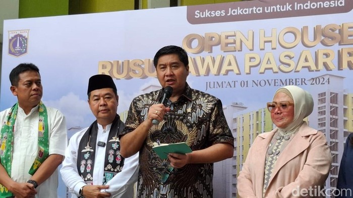 Menteri Perumahan dan Kawasan Permukiman Maruarar Sirait. (Brigitta/detikcom)