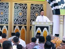 Nusron Wahid Isi Khotbah & Jadi Imam Salat Jumat di Masjid Kanwil BPN Jateng