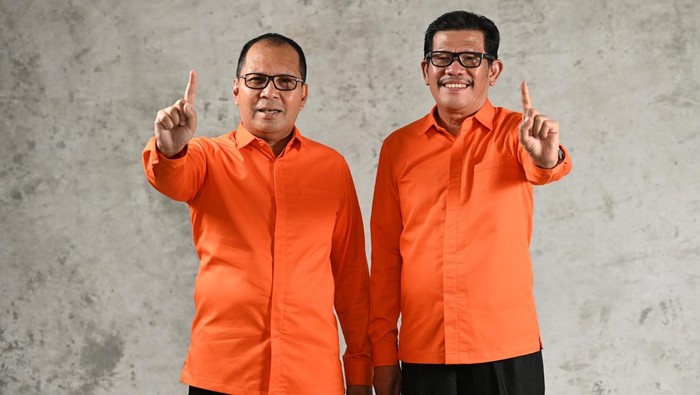 Paslon nomor 1 Pilgub Sulsel, Danny Pomanto dan Azhar Arsyad.