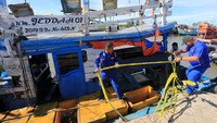 Kapal motor itu diduga digunakan untuk mengangkut imigran Rohingya dari perairan Kecamatan Padang Tiji menuju perairan Aceh Timur.