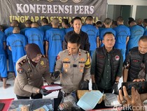 Polres Bogor Tangkap 37 Tersangka Kasus Pengedaran Gelap Narkoba