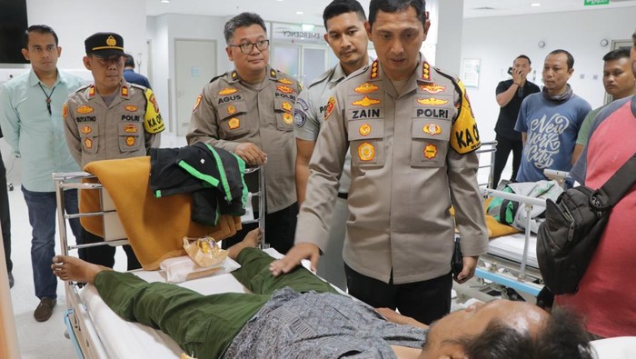 Polres Metro Tangerang Kota menyebut terdapat 6 korban tertabrak truk ugal-ugalan di Tangerang. Keenam korban terdiri dari pengendara motor hingga pejalan kaki. (dok Istimewa)