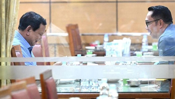 Prabowo makan malam bareng RK