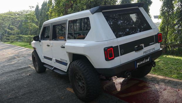 Profil kendaraan MORINO EV. (Dok: PT Pindad)