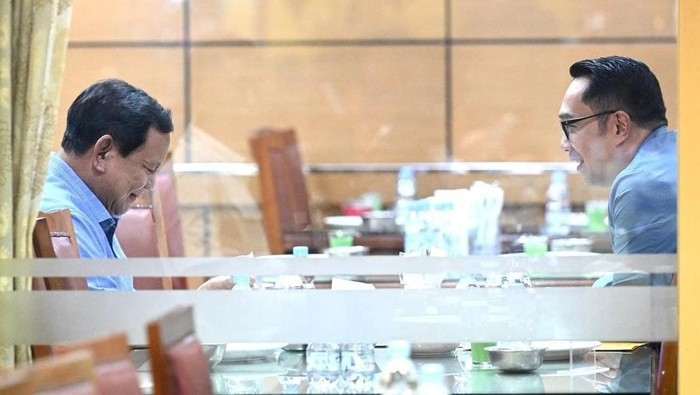 Ridwan Kamil dan Prabowo