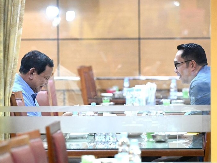 Ridwan Kamil dan Prabowo