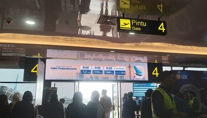 Rute Garuda Indonesia di Bandara Halim Perdanakusuma